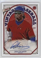 2023 Onyx Vintage Extended Auto Blue Ink Jo Jo Jackson #OAJJ Auto v9t