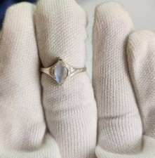 RAINBOW MOONSTONE NATURAL GEMSTONE RING 925 STERLING SILVER JEWELRY RING 3 TO 12