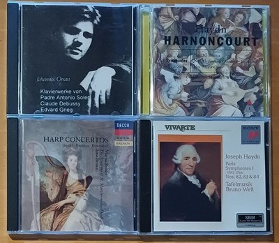 4x CD - Haydn - Harp Concertos - Johannes Orsan * Konvolut