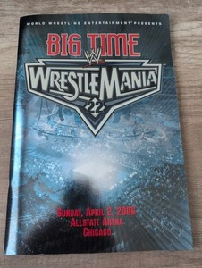 Wrestlemania 22 Program, Hall Of Fame Program And RoH Program
