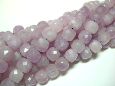Gorgeous 8mm Faceted Amethyst Cube gemstone beads