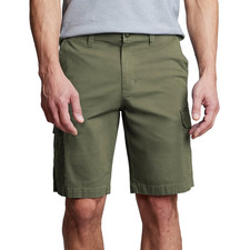 Copper Oak Men s Cargo Shorts, Green, 10" Inseam, Size: 36, New