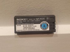 NP-FC11 Battery for Sony NP-FC10 NPFC10 Cybershot DSC-V1 DSCV1 DSC-P8 Untested