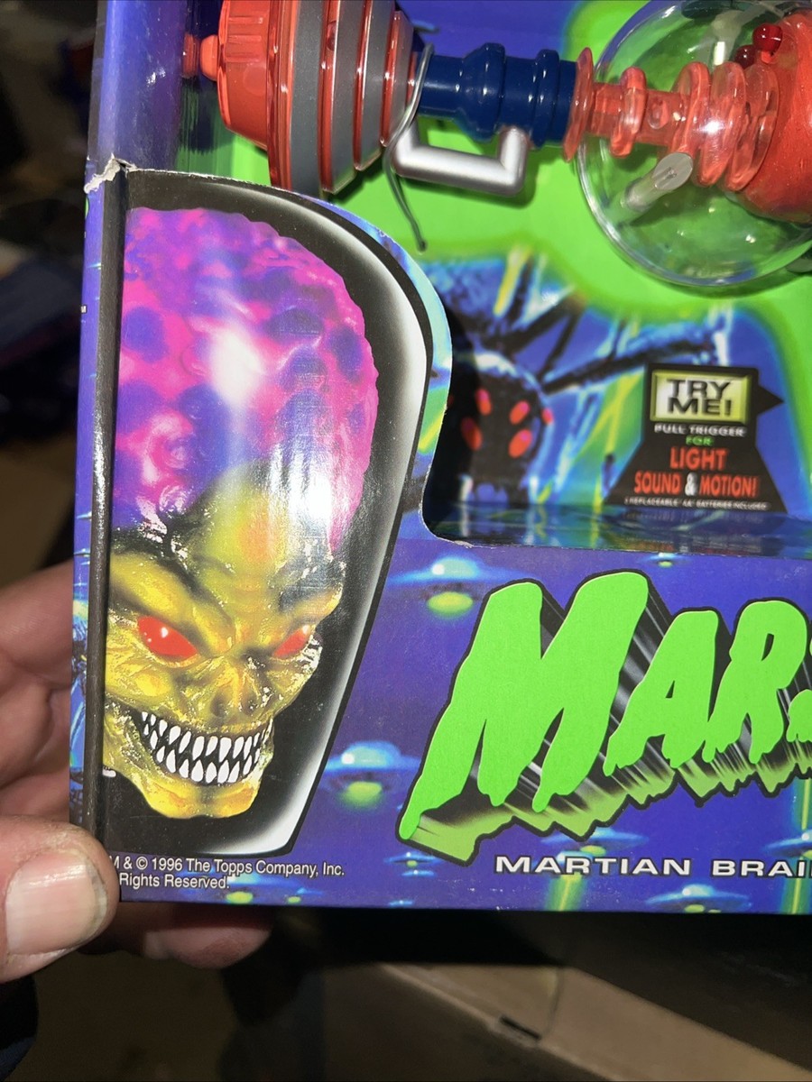 Trendmasters 1996 Mars Attacks Brain Disintegrator Blaster Ray Gun