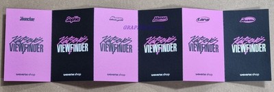 KATSEYE Viewfinder とペンライト　トレカ KATSEYE [Katseye's Viewfinder in Seoul] Official PC Photocard (Std