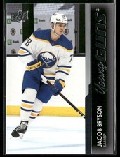 2021-22 Upper Deck #248 Jacob Bryson Buffalo Sabres Rookie RC Hockey Card. rookie card picture
