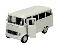 Welly Old Timer MERCEDES-BENZ O 319 White 1:34 Die Cast Model New In Box 43755