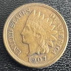 1907 Indian Head Cent Uncirculated BN Some Toning Combo Shipping Available