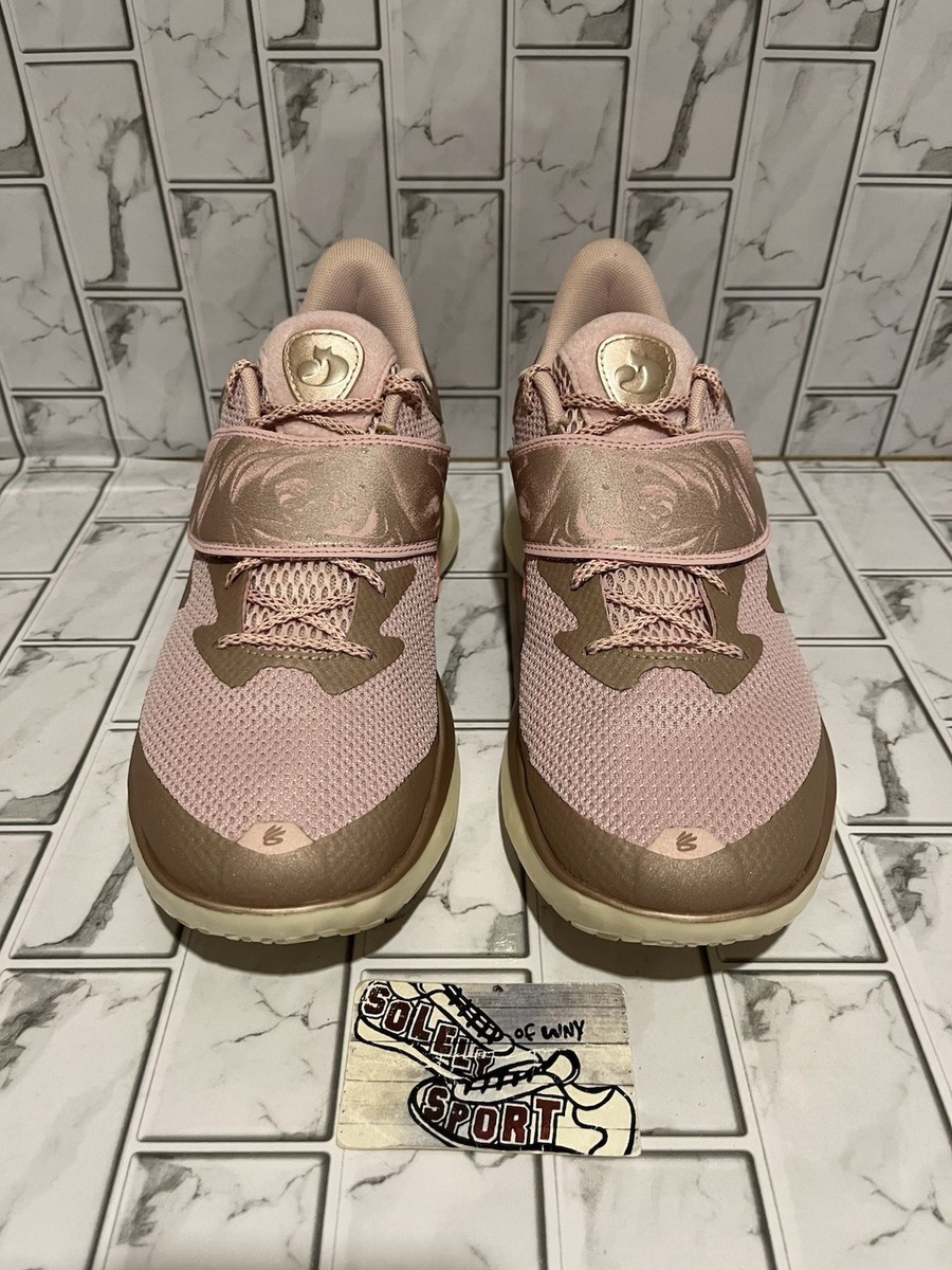 New Under Armour Curry Fox 1 Basketball Shoes UA Pink Rose  display picture 2