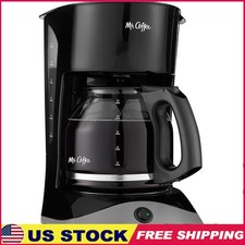 Cafetera de 12 tazas máquina de goteo pausa automática jarra de vidrio fácil limpieza guía del usuario