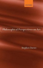 Philosophical Perspectives on Art by Stephen Davies (English) Hardcover Book