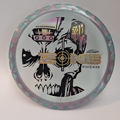 Discraft FuZed Zone Gear Cog Rim 175g Triple Stamp Used No Ink 8
