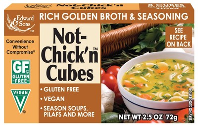 Edward & Sons Not Chick'n Bouillon Cubes, 2.5 Ounce