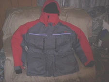 Mens Large Ice Fishing Jacket Striker Ice Parka Floats Extreme Cold Weather Coat