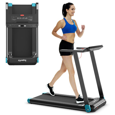 Laufband Heimtrainer klappbar elektrisch | 12 km/h | LED Display | Bluetooth