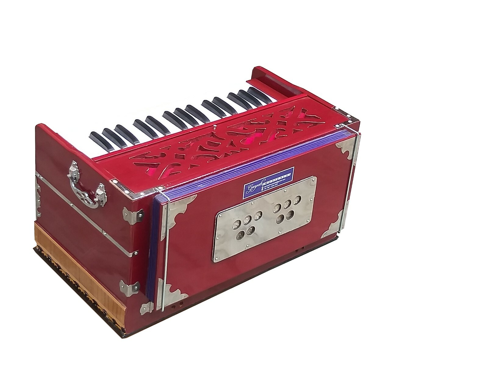 HARMONIUM2¾ OCTAVES4 STOPSDOUBLE REEDS440Hz32 KEYS7 FOLD BELLOWYOGACHANT eBay