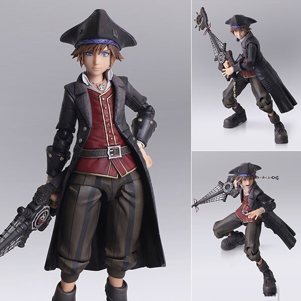 Kingdom Hearts III Sora Pirate Bring Art figure Square Enix