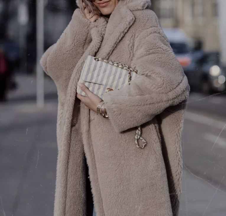 MAX MARA Teddy Bear Icon Coat In Silver Size XS Orig. $4390 NWT | eBay