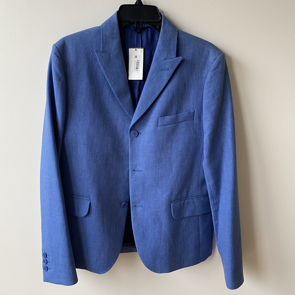 カルヴェン　CARVEN ジャケット　ネイビー CARVEN MEN'S SUIT JACKET Ligth Blue Size 50 | eBay