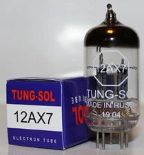 1 X Tung Sol 12AX7 / ECC83 pre-amp tube, Brand NEW in Box !
