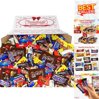 Bulk Assorted Chocolate Bars - Perfect Snack Food for Parties & College Students