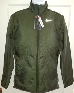 New Nike Running Men's Aerolayer Jacket Size Medium Color Army Green FREE  SHIP! | eBay