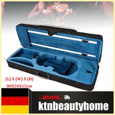 4/4 Geigenkoffer Geige Koffer Kasten Case Violinenkoffer mit Rucksackriemen NEU