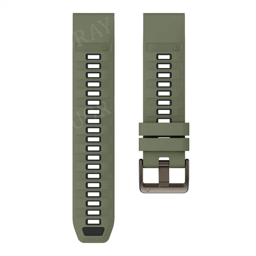 Quick Fit Strap For Garmin Fenix 8 E 7 7X 6 6S 6X 5X 5Plus 3 Silicone Watch Band - Picture 70 of 71