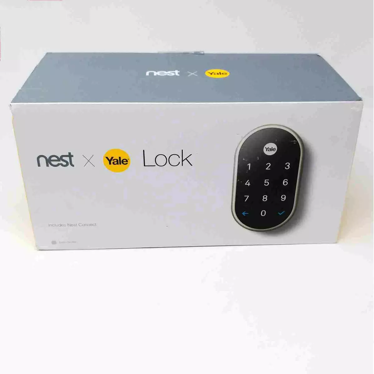 Google Nest x Yale Lock - Tamper-Proof Smart Deadbolt Lock with