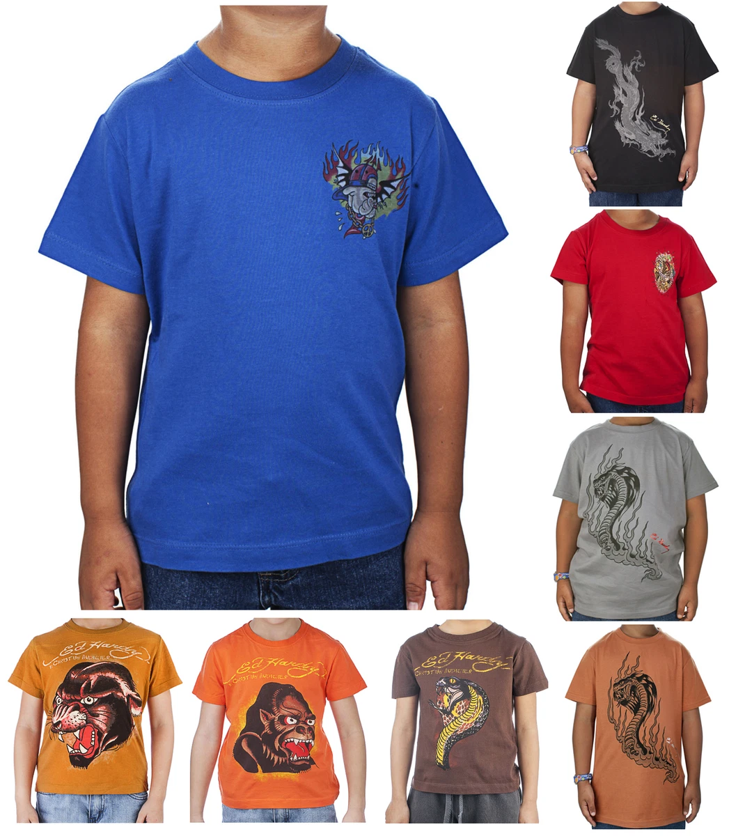 ed hardy graphic t shirts