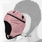 Rugby Headgear Adult Kids Football Protector Head Guard Pink