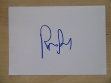 Peter Berg "Director" autograph signed 10x15 cm index card