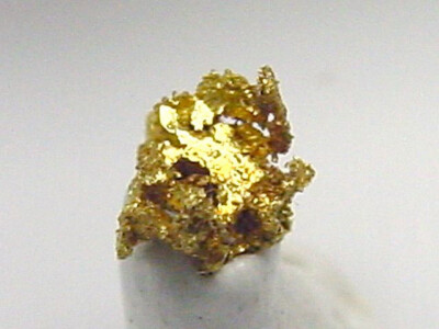 Gold kristallin / crystalline 4,5 mm Brusson, Val d'Aosta, Italien (4205t)