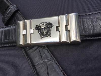 GIANNI VERSACE -AUTHENTIC -MEDUSA Belt- MENS