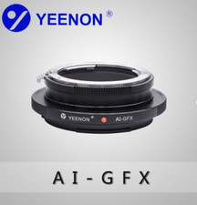 Yeenon NIKON AI lens to Fujifilm GFX 50S-MOUNT body AI- GFX 50S Adapter