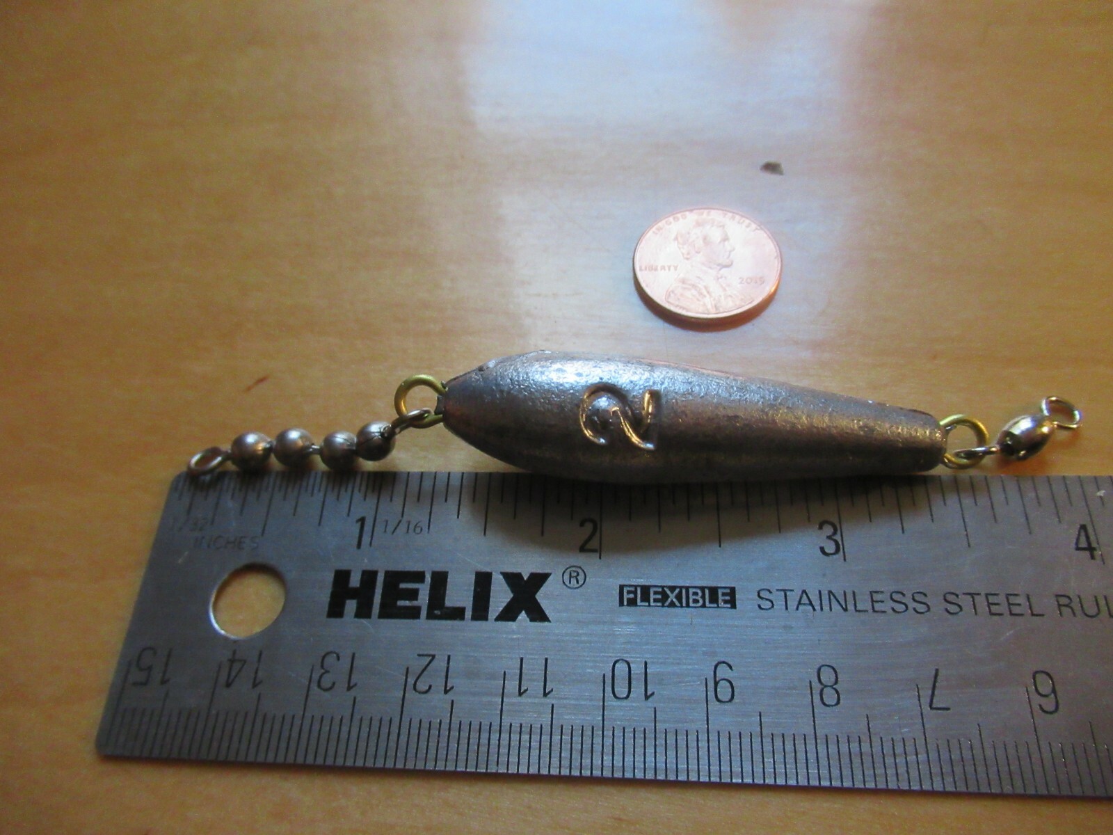 2 oz Torpedo Trolling Sinker Bead Chain Fishing Lead Weights eBay