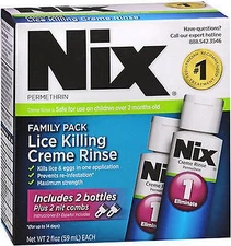 Nix Lice Treatment Family Pack 4oz __