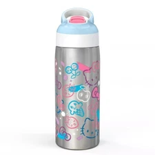 19oz Vacuum Portable Drinkware Bottle Zak Designs: Water Bottle, Stainless Steel