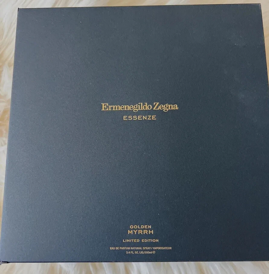 Ermenegildo Zegna Golden Myrrh EDP Spray 3.4oz/100ML Edición Limitada Nuevo en Caja $260 Foto 3 de 4