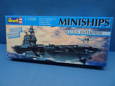 1/1200  REVELL ( 1995 ): Carrier '' U.S.S. ENTERPRISE ''