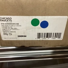 Chicago Faucets 510-G204WSXKCAB Wall Mounted Pre-Rinse Fitting