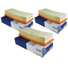 3x MAHLE KNECHT Luftfilter LX 477 Air Filter für Renault Espace III JE0