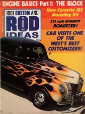 1001 Custom & Rod Ideas March 1977 – '40 Coupe / 235 MPH Hi-Boy Roadster / New C