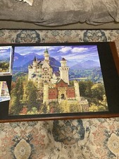 White Mountain Puzzles Neuschwanstein Castle 1000 Piece Jigsaw Puzzle - Complete