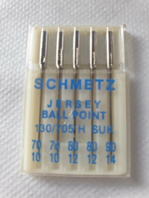 SCHMETZ JERSEY KUGELSCHREIBER NÄHMASCHINENNADELN MIX GR. 10-14 (398)
