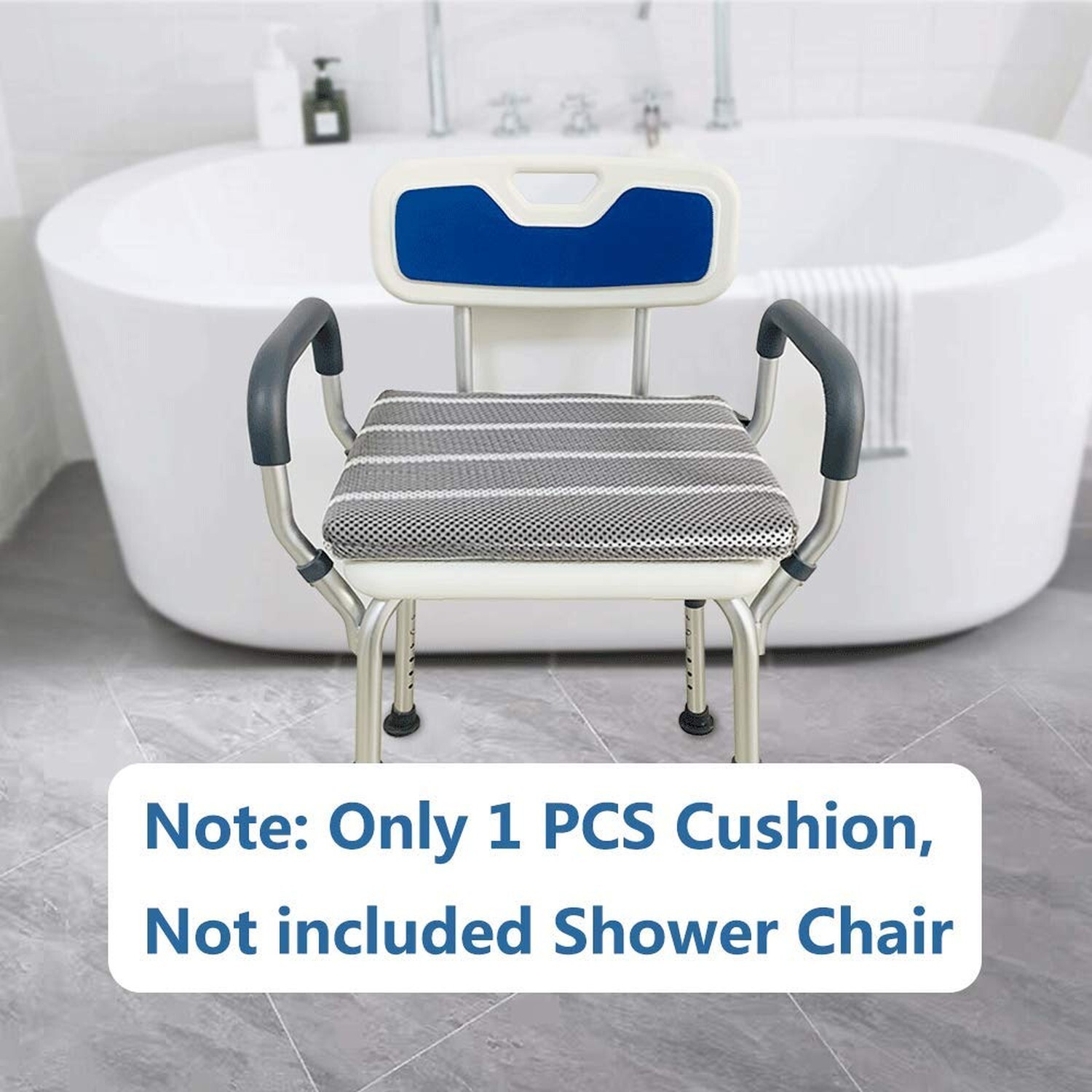 Shower Seat Cushion Bath Bench Shower Chairs for Seniors Elderly