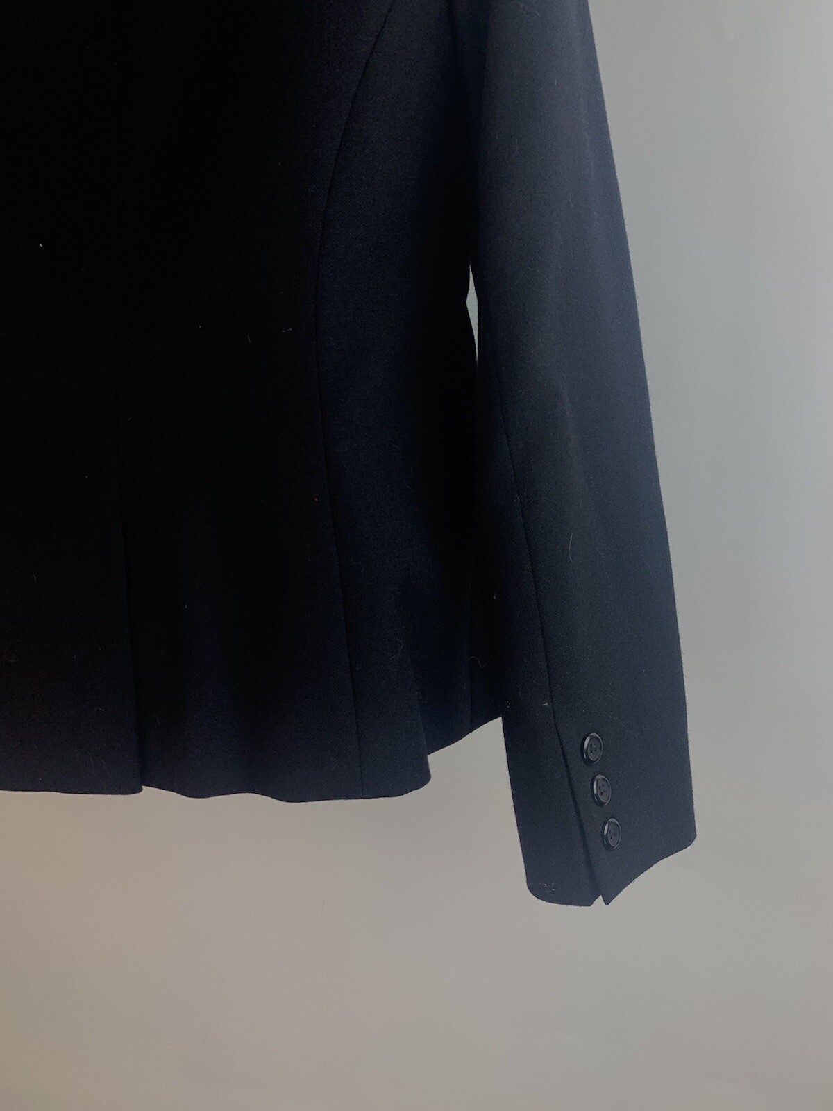 Pendleton Petite Black Blazer Two Button Pockets … - image 10