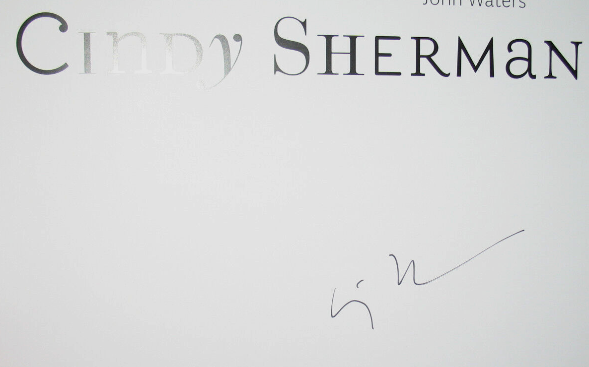 SIGNED Cindy Sherman MoMA Retrospective Photographs Identity John