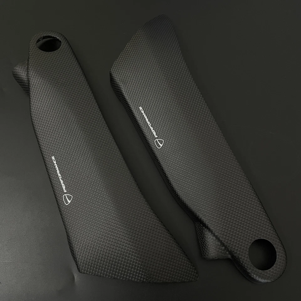 Cubierta lateral de paneles de fibra de carbono cubierta protectora para Ducati Panigale V4 V4S  Foto 3 de 4