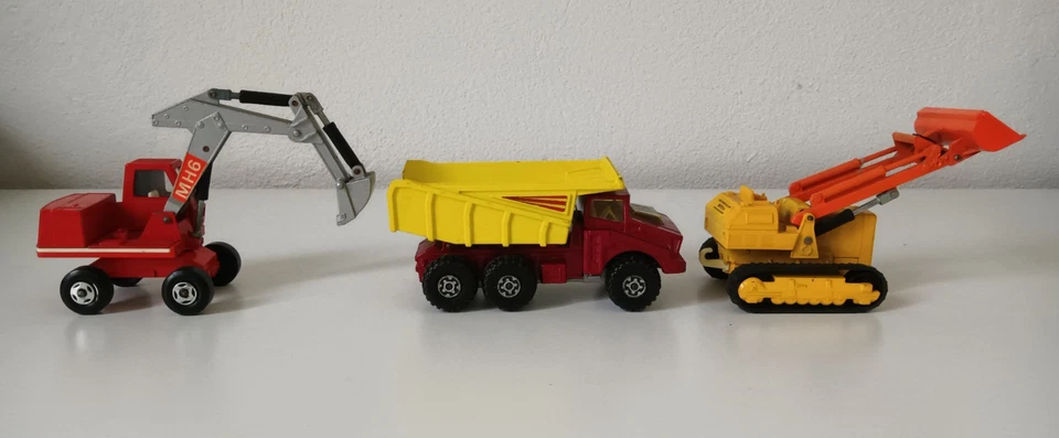 Lotto Matchbox Veicoli da lavoro K1 K4 K8 King Size Super Kings K-1 K-4 K-8 auto - Immagine 2 di 4